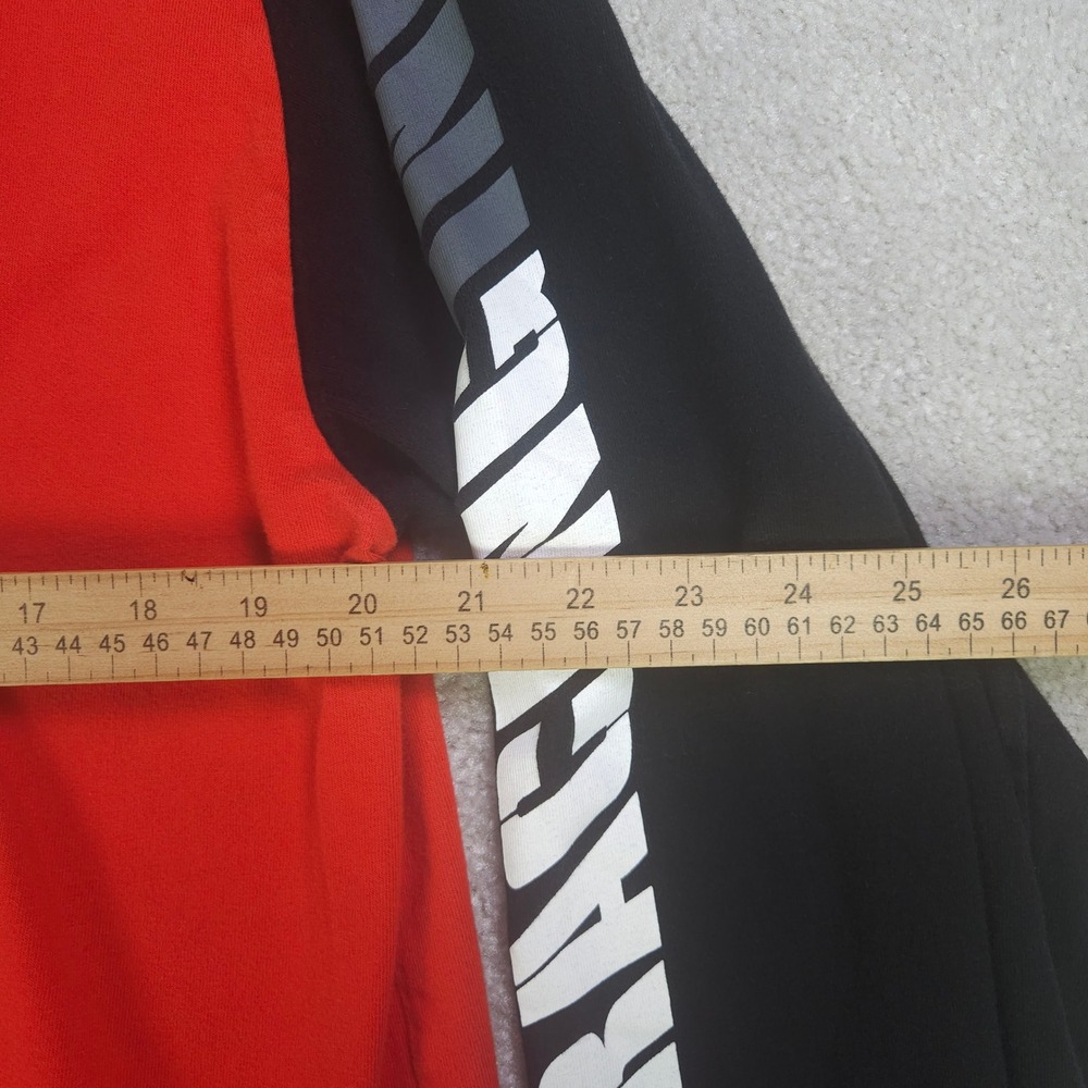 Vintage Fox Racing Motocross Jersey Mens Medium Red Black Cotton Long Sleeve Y2K - Picture 8 of 10